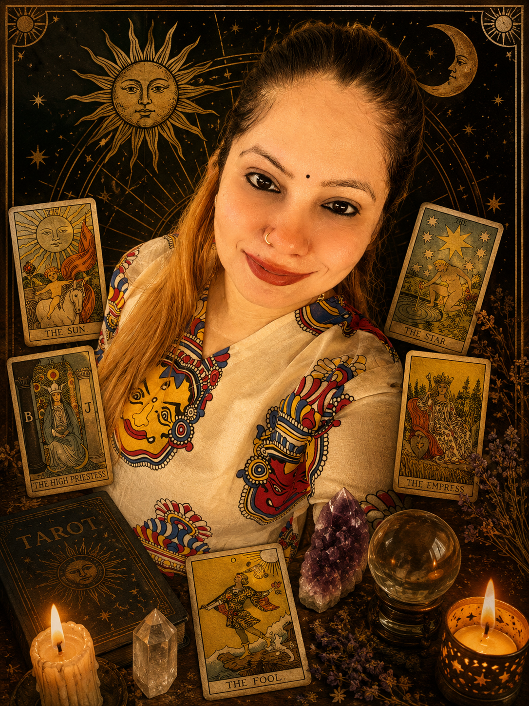Prachi Sharma, tarot reader